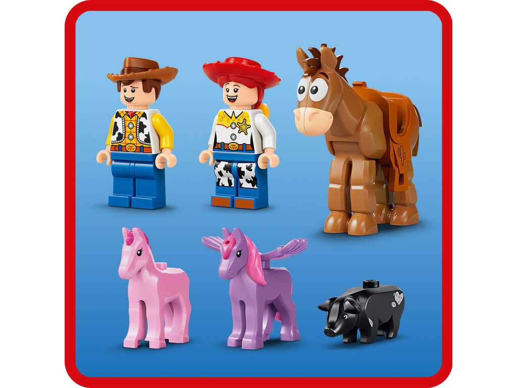 Lego Disney Pixar Toy Story 5 Rancho Ecuestre de Blaze