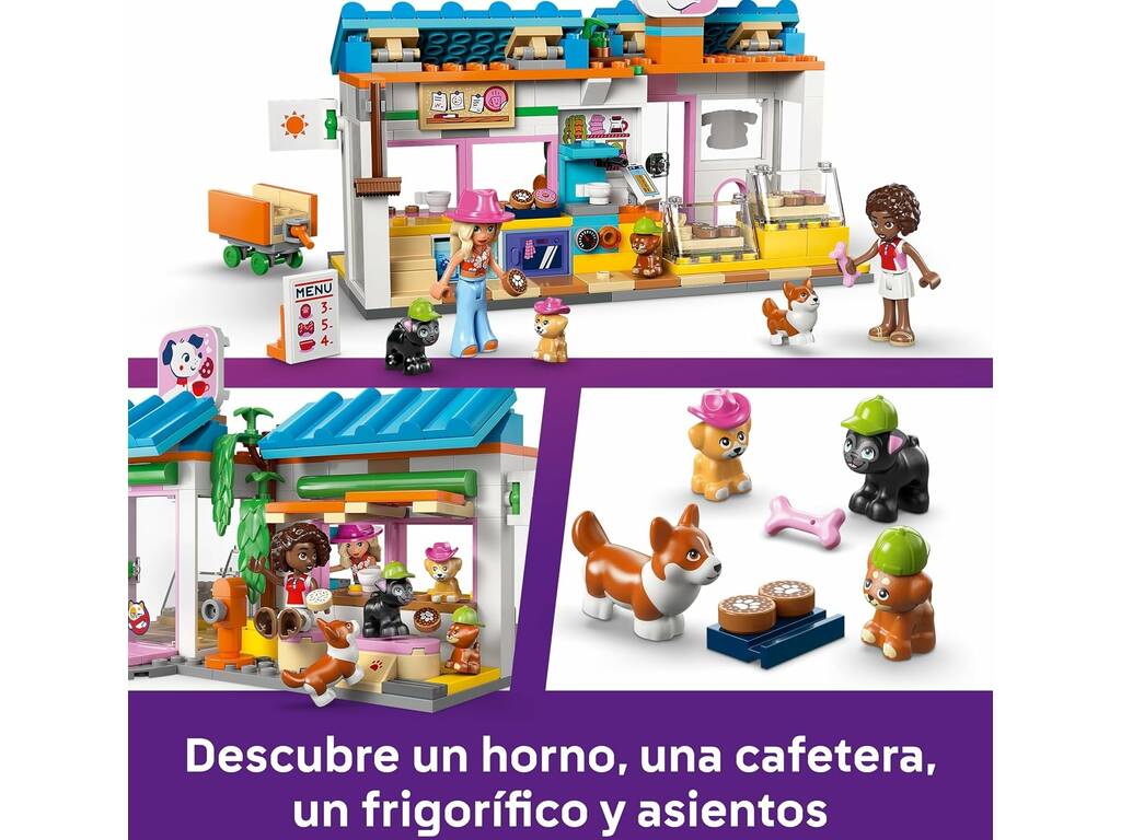 Lego Friends Pasticceria con dolci per cani