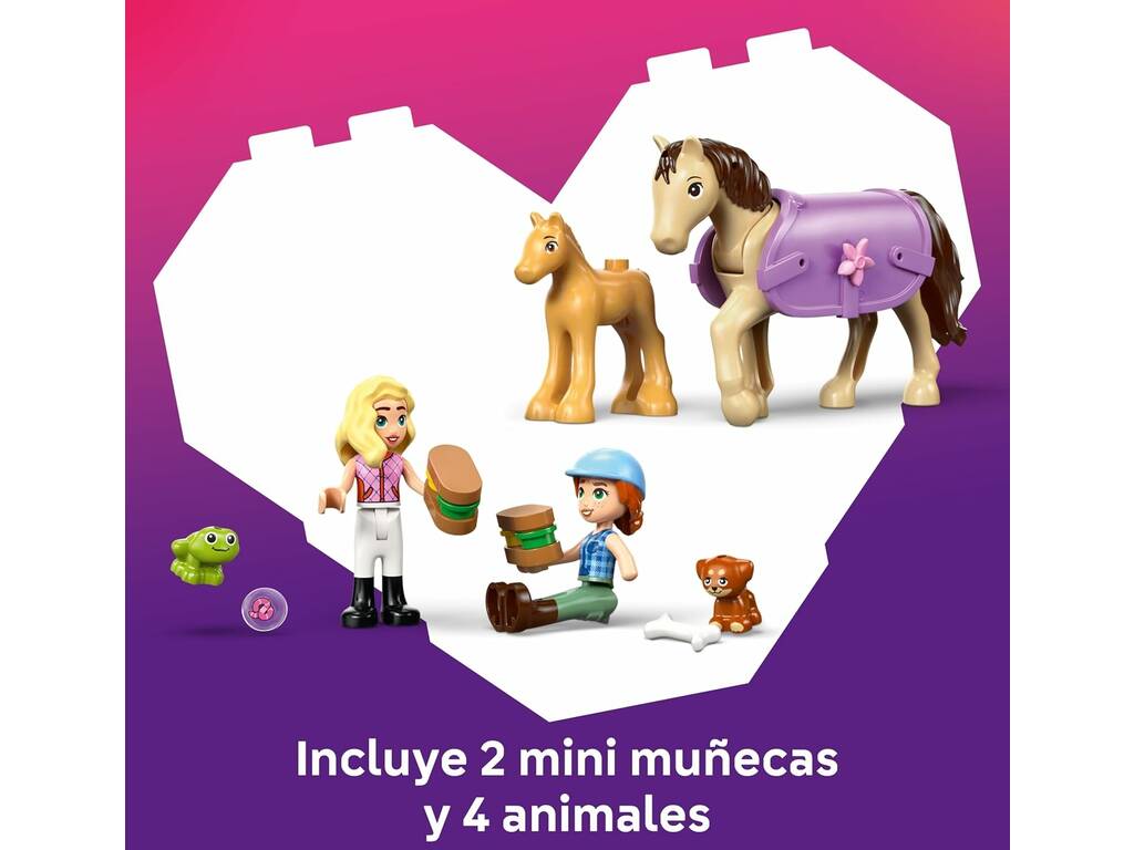 Lego Friends Pferde- und Fohlenanhänger