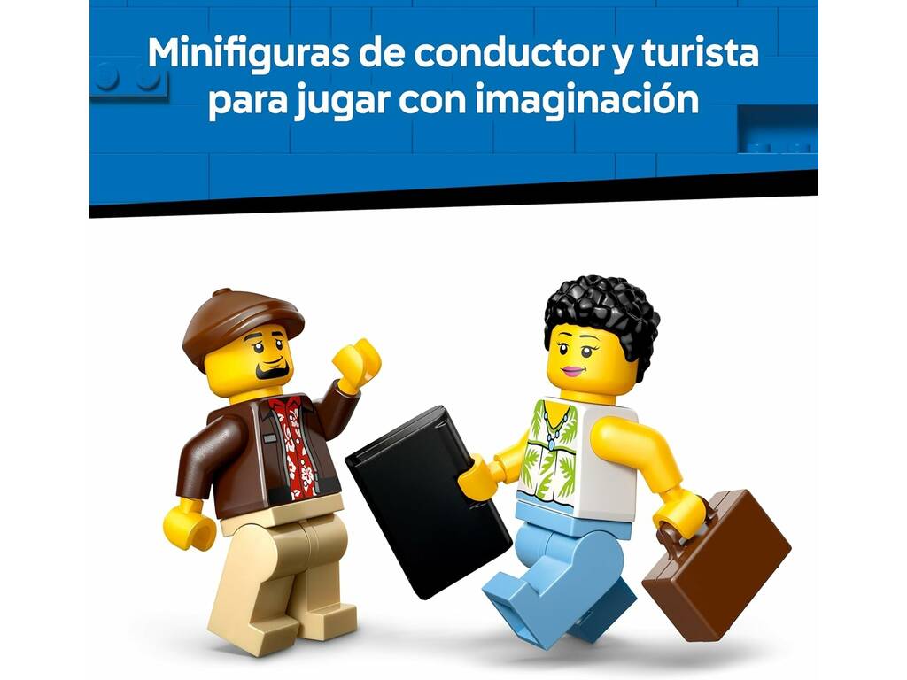 Lego City Taxi giallo