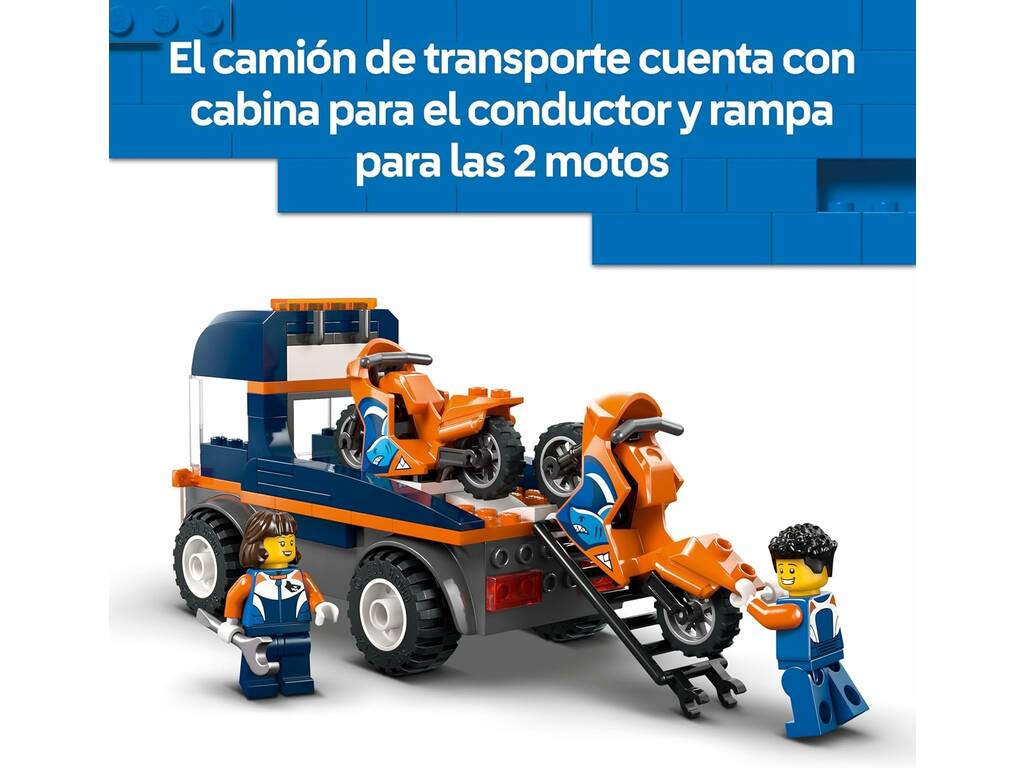 Lego City Camion per il trasporto di moto