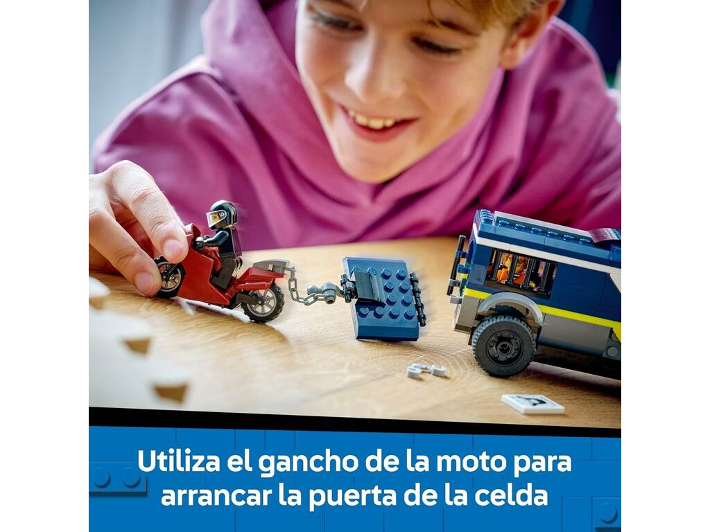 Lego City Furgone di Trasporto Penitenziario della Polizia
