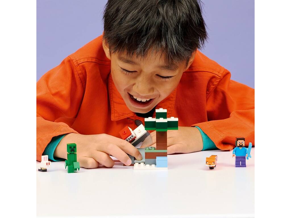 Lego Minecraft L'Avventura di Steve nella Taiga