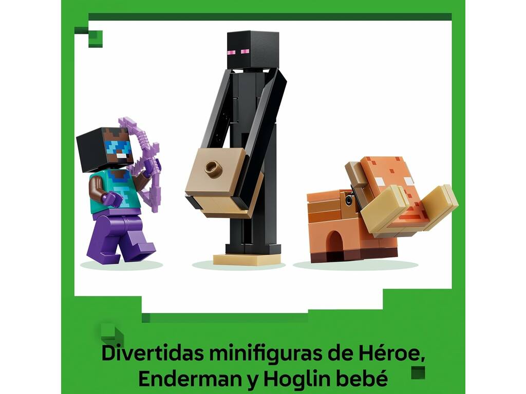Lego Minecraft Il Viaggio nel Nether e il Portale verso l'End