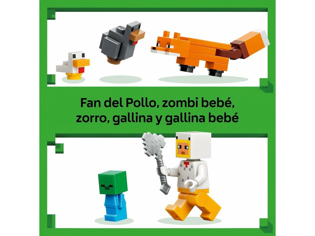 Lego Minecraft L'Allevamento di Polli