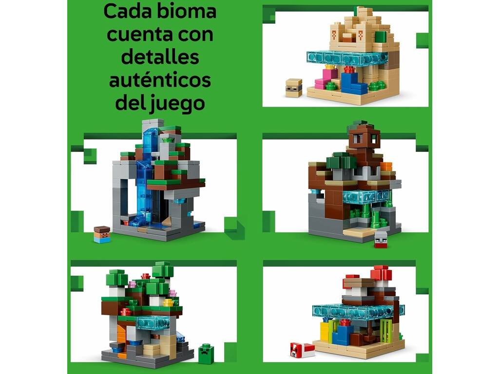 Lego Minecraft Minibiomi