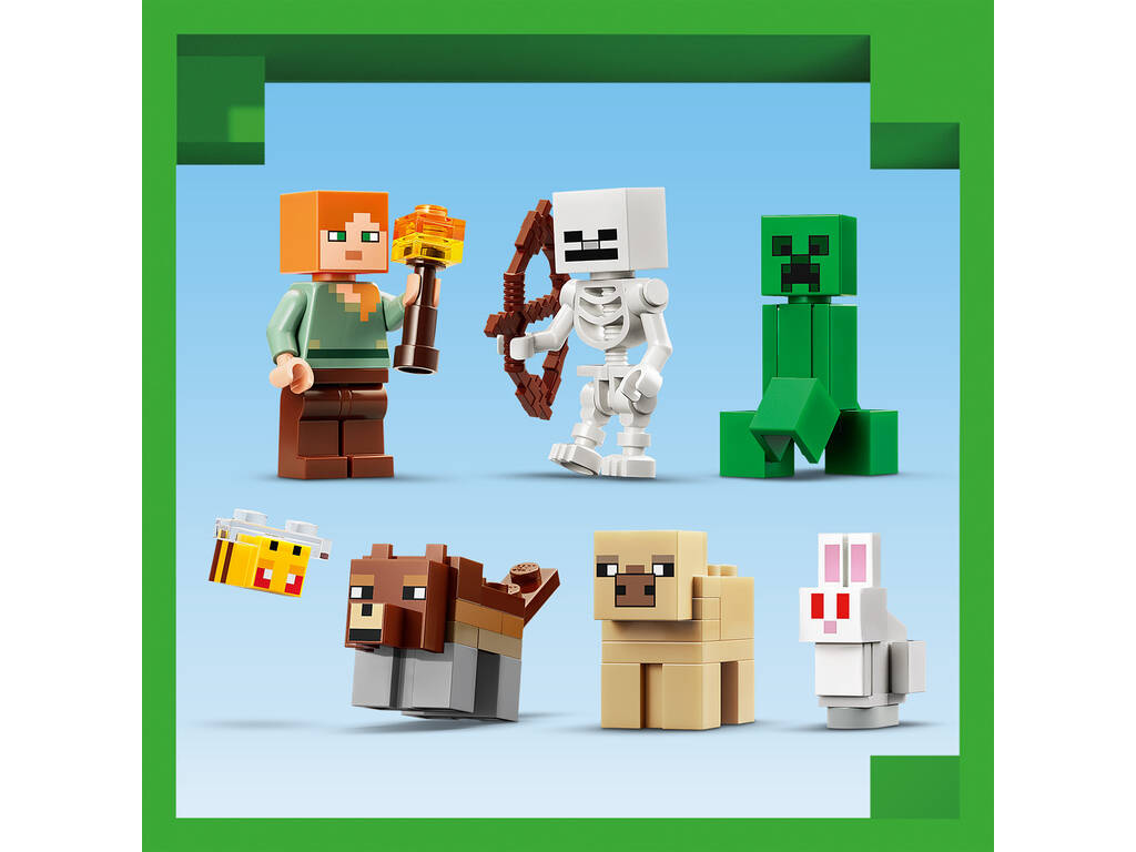 Lego Minecraft Aventura de la Primera Noche