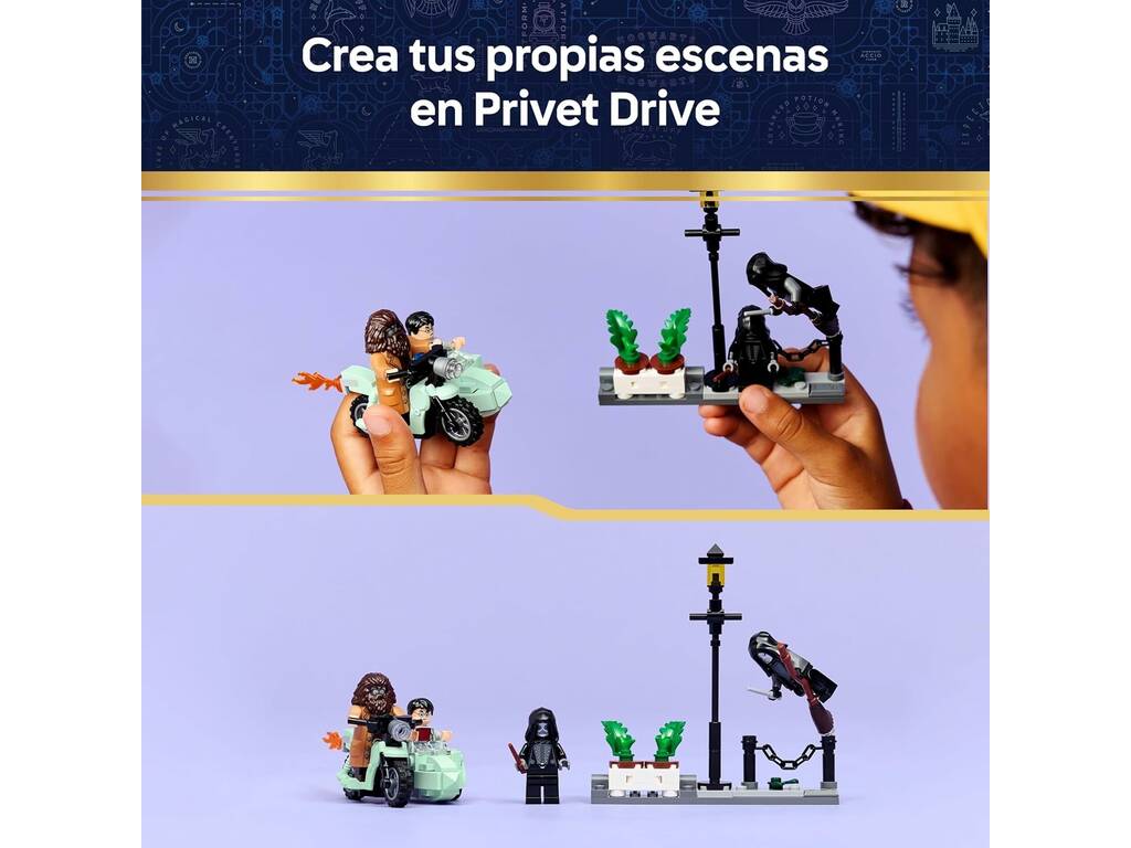 Lego Harry Potter Hagrid e Harry: Fuga da Privet Drive