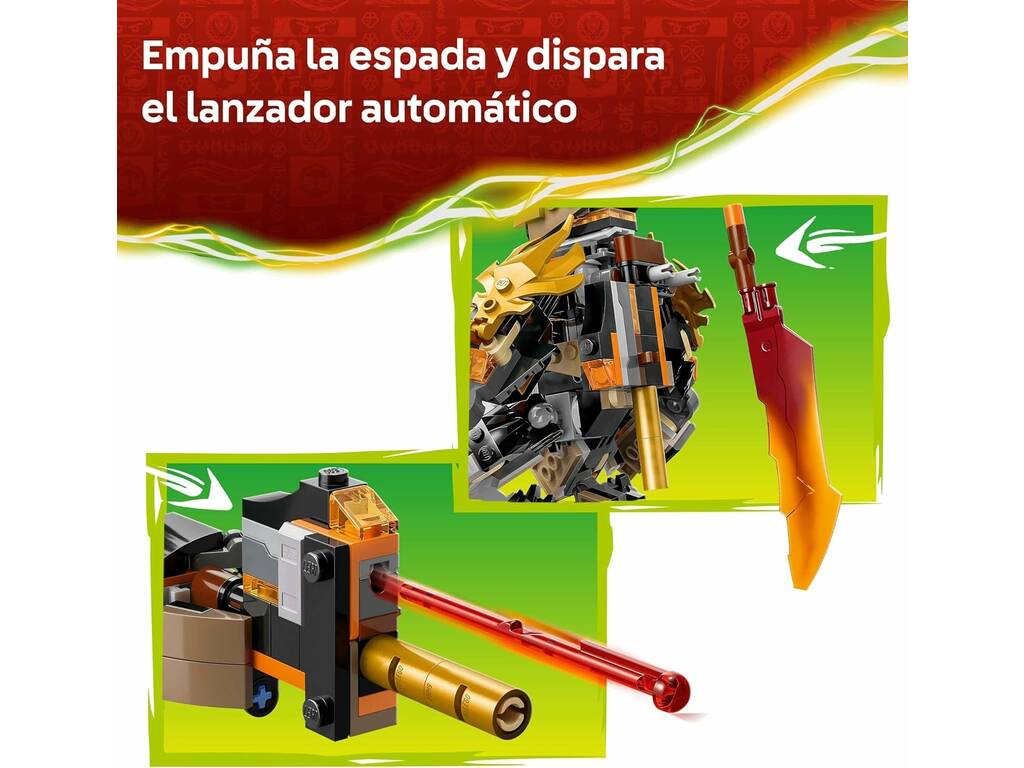 Lego Ninjago Missions-Mecha: Cole & Zane Drache