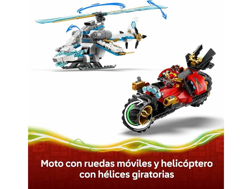 Lego Ninjago Ninja-Fahrzeugschlacht am Baumhaus