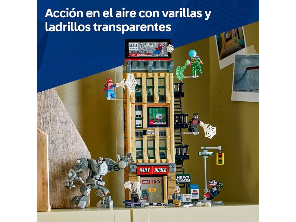 Lego Marvel Spiderman vs Mysterio: Il Daily Bugle