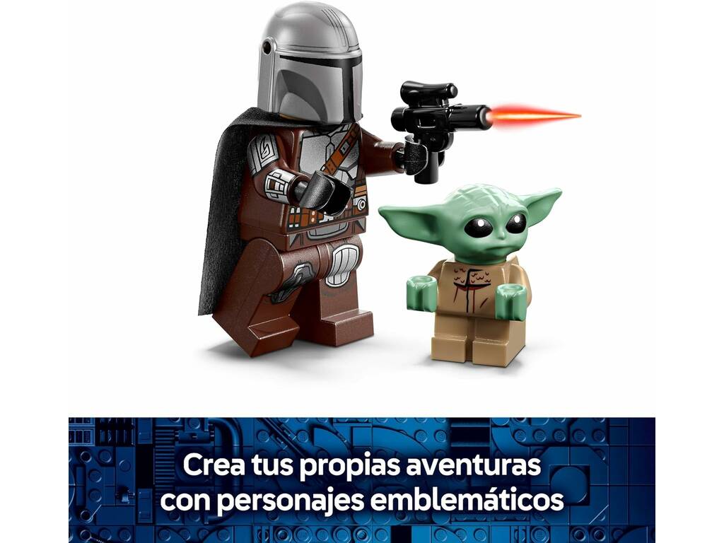 Lego Star Wars Moto Speeder del Mandaloriano e Grogu