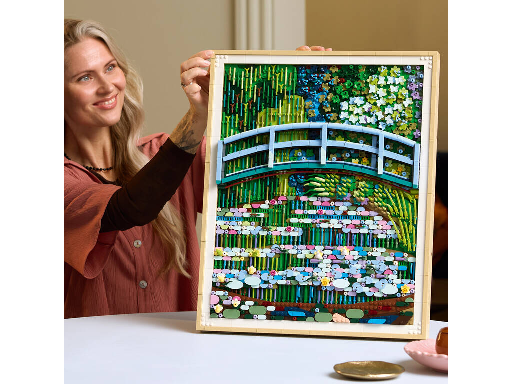 Lego Art Claude Monet: Puente Sobre Estanque de Nenúfares
