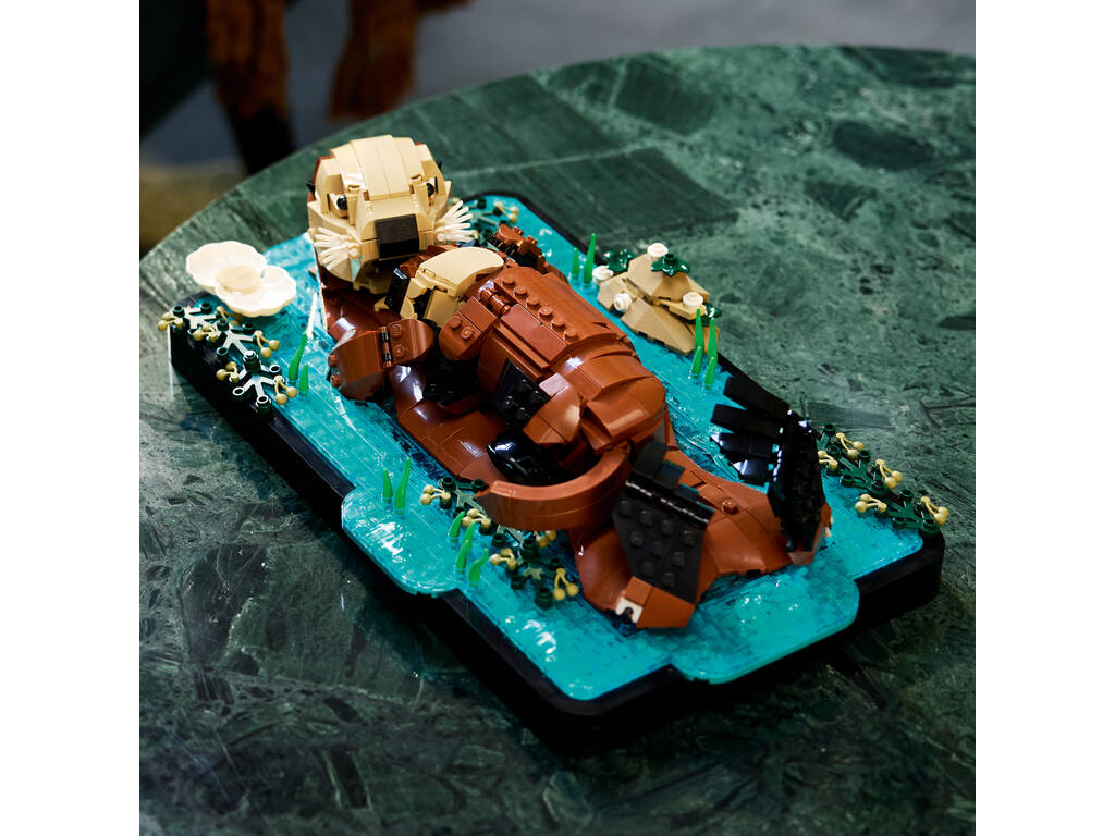 Lego Ideas Nutrias Marinas a Flote