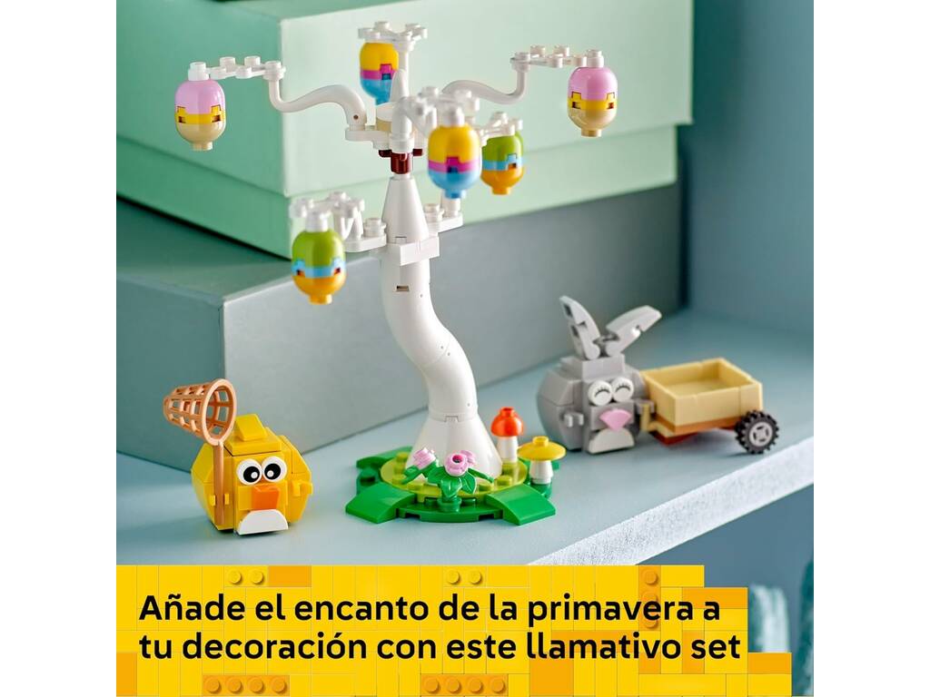 Lego Caccia alle uova di Pasqua del coniglio e del pulcino