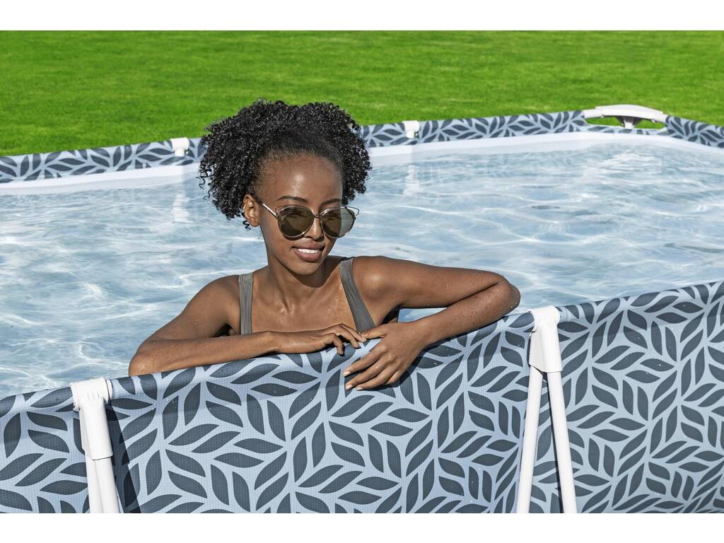 Piscine démontable rectangulaire Steel Pro 366 x 201 x 66 cm Bestway 56111