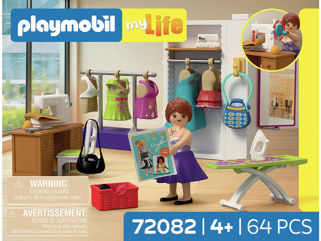 Playmobil My Life Diseñadora de Moda