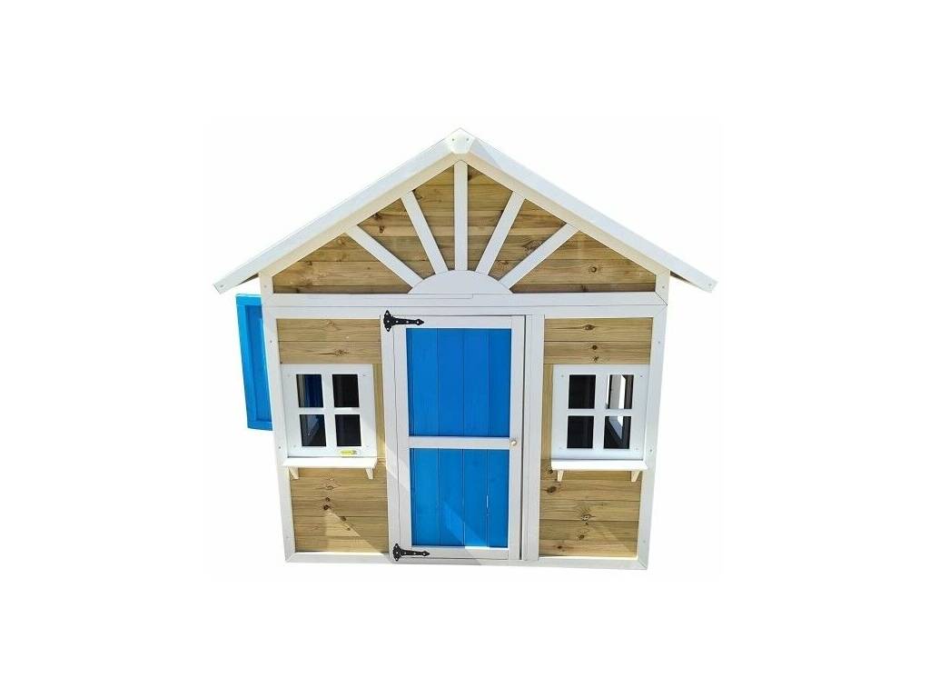 Casinha de Madeira Visby XL de 165,5x147x169 cm Masgames MA800583X