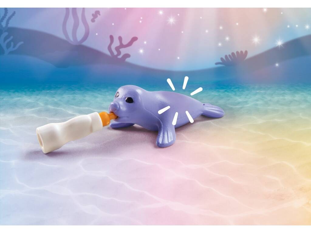 Playmobil Princess Magic Sirena Cuidado de Animales