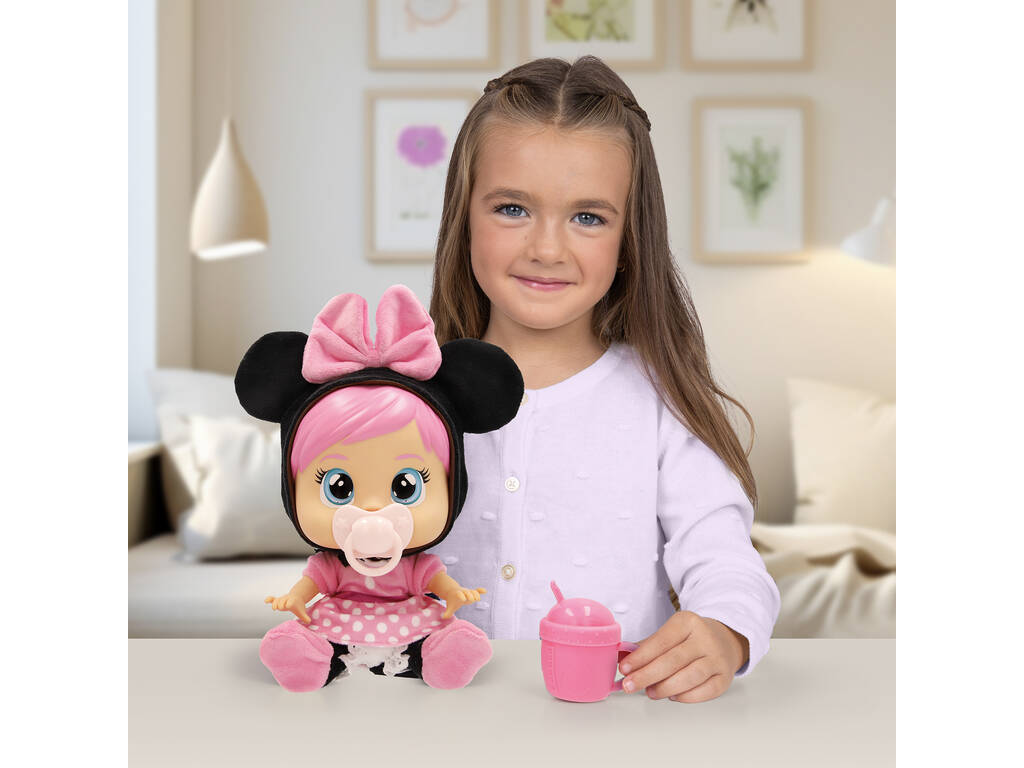 Poupée Minnie Bébés pleurnichards Loving Care Disney Junior