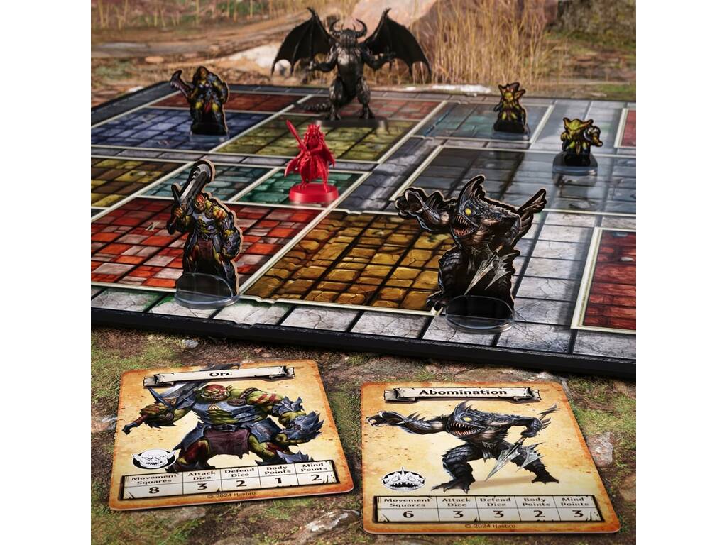HeroQuest Sistema de Juego El Despertar