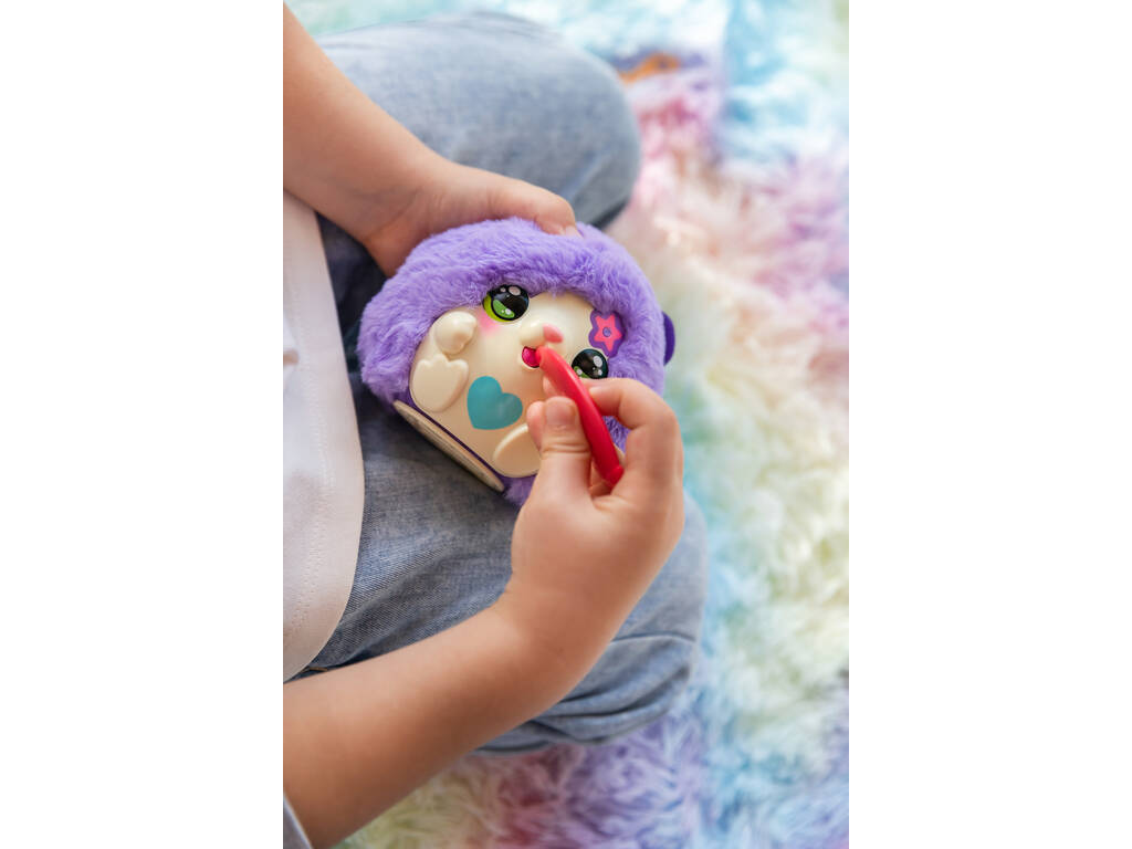 Funtasy Family Kiss Meez Hamster violet avec sons