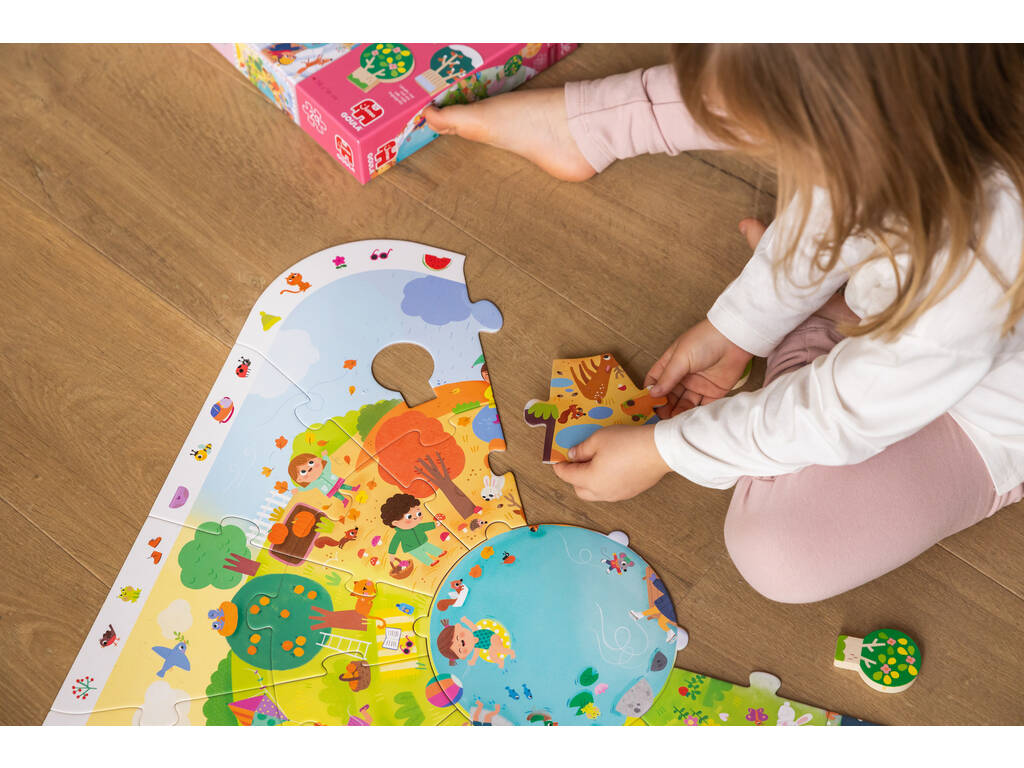 Puzzle XXL Les saisons 29 pièces