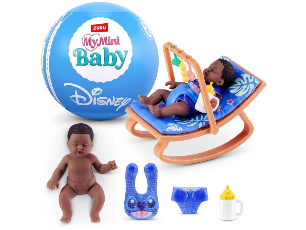  Zuru My Mini Baby Disney Disney Surprise Figure Ball com acessórios Série 1 