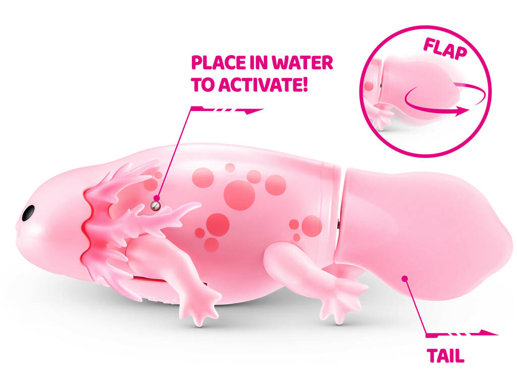 Zuru Pets Alive Swimming Axolotls Nageurs