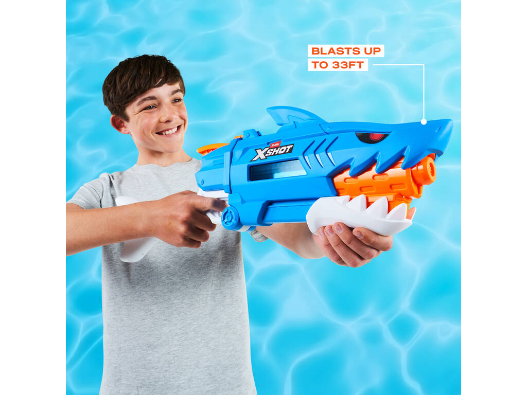 Zuru X-Shot Lance-eau Fast-Fill Shark Attack