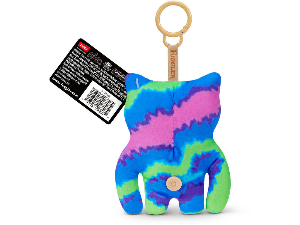 Zuru Fuggler Portachiavi di peluche da 12 cm