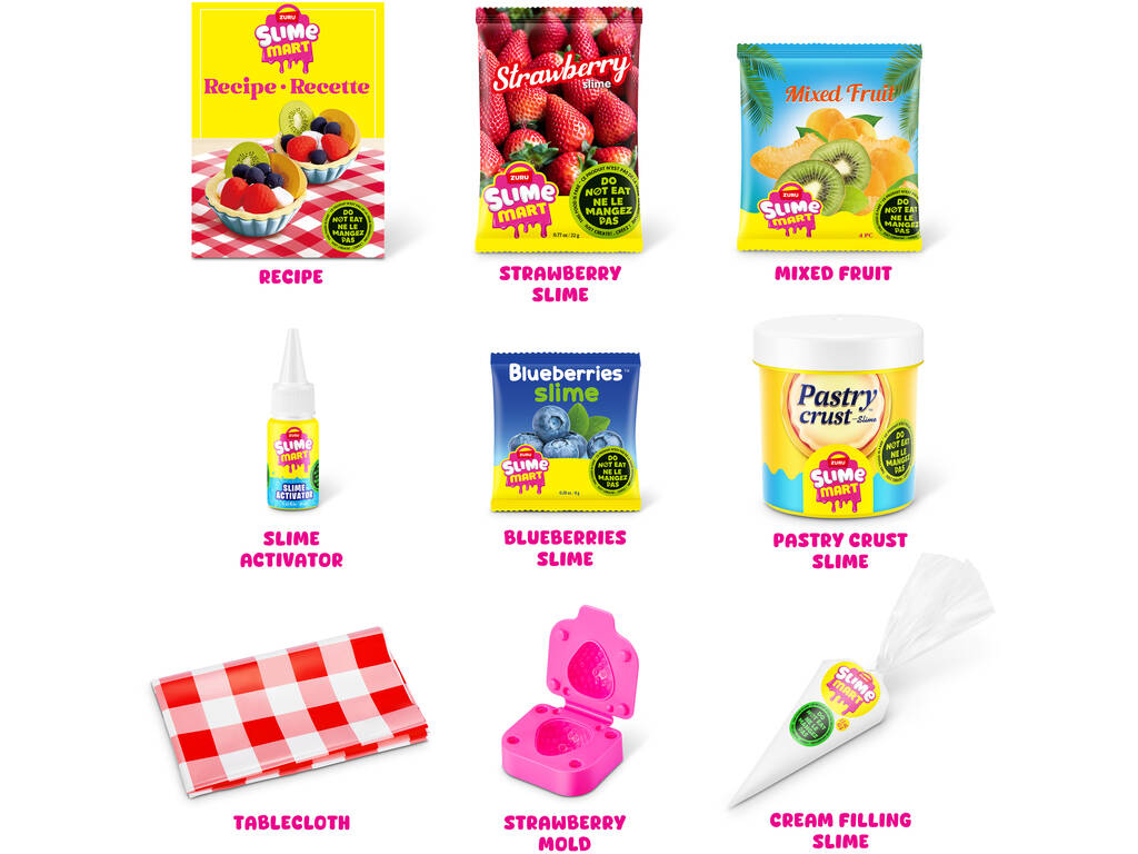 Zuru Slime Mart Pack avec Recette de Dessert à Modeler