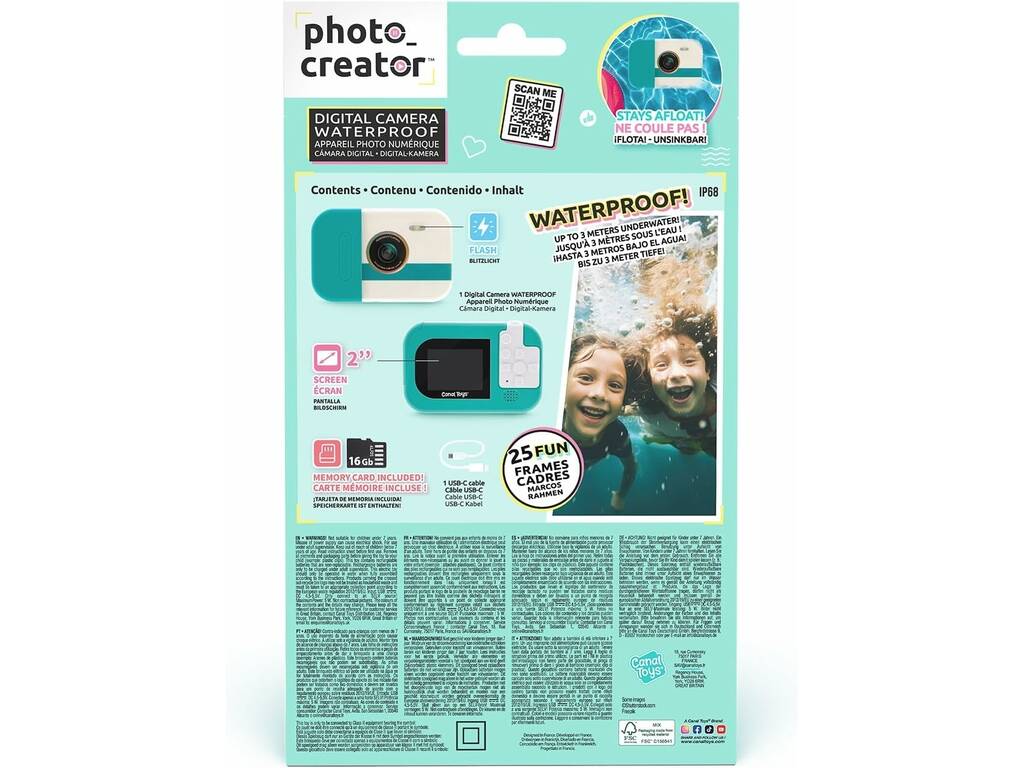 Photo Creator Cámara Digital Waterproof