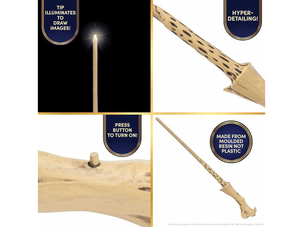 Harry Potter Varita Luminosa de 37 cm