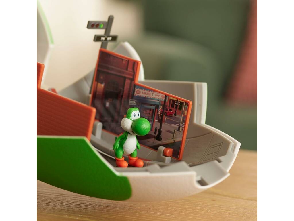 The Super Mario Galaxy Movie Set Huevo de Yoshi de 25 cm con 2 Figuras