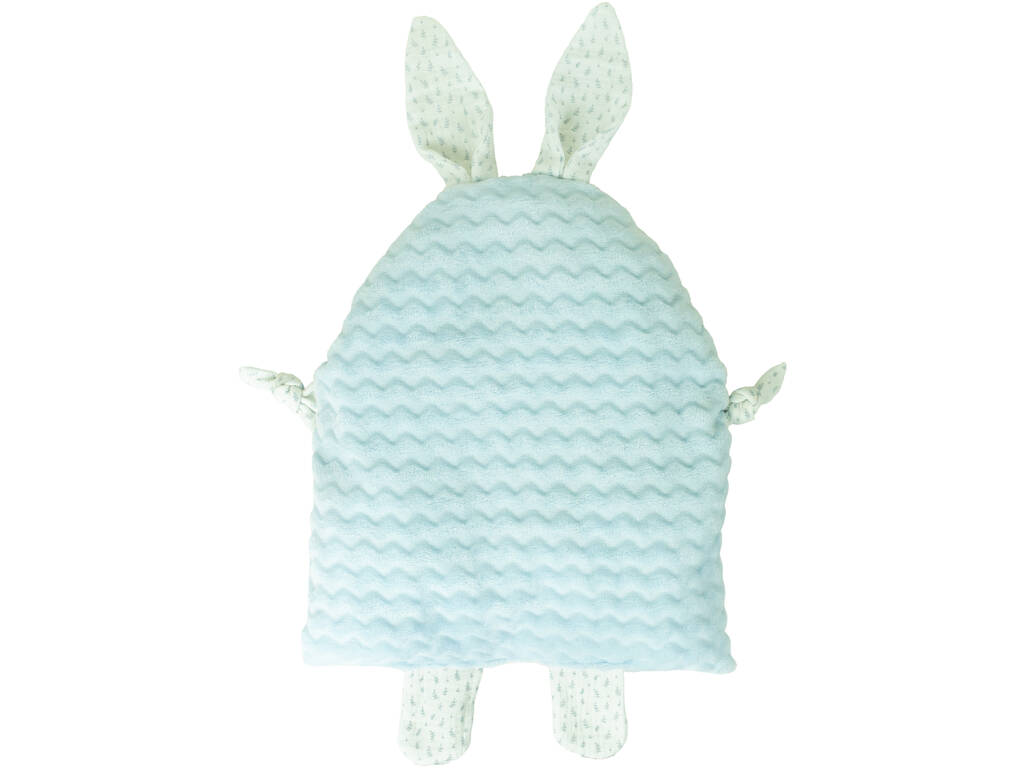 Muñeco Bebé Elegance Andie Azul de 38 cm con Cojín y Sonido de Lloro