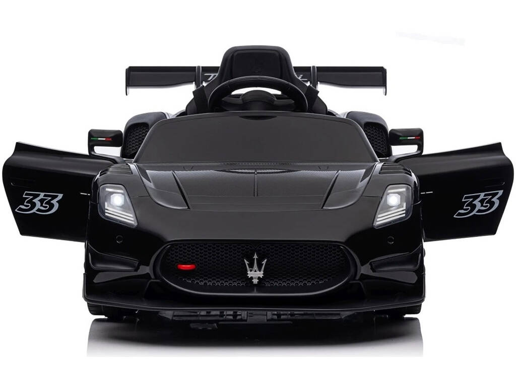 Voiture décapotable Maserati GT2 noire télécommandée, alimentée par une batterie Li-ion de 10,8 V avec éclairage - imagen 6