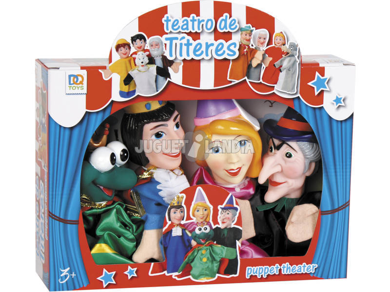 Marionette Racconti per Bambini 4 pezzi