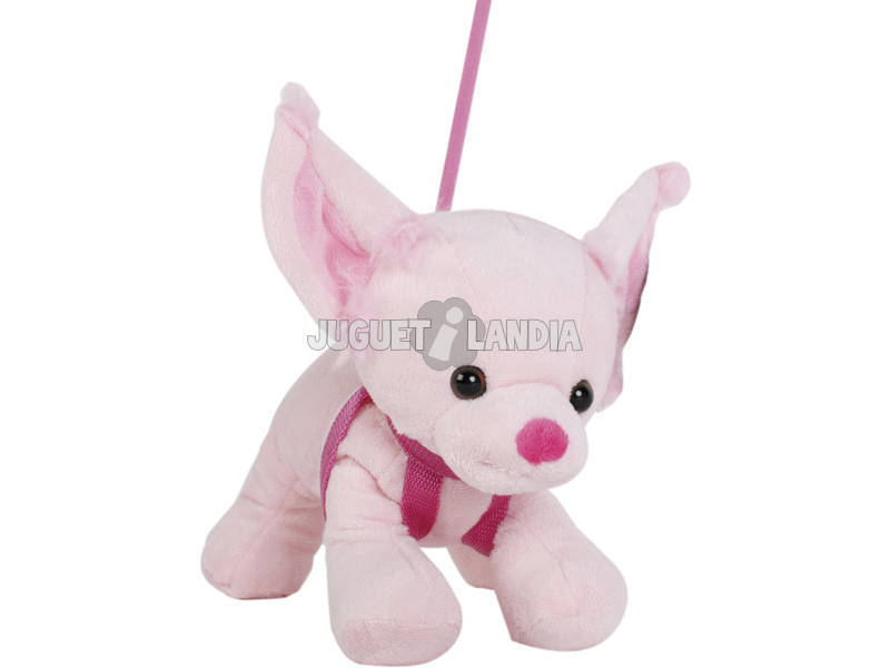 Chien peluche avec Bâton